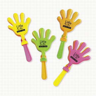 Plastic Hand Clappers | Fun Impressions
