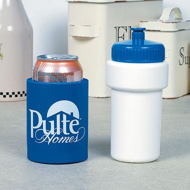 16 oz Sport Bottle with Removeable Koozie | Fun Impressions