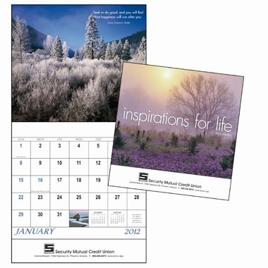 Inspirations For Life Calendars-Stapled | Fun Impressions