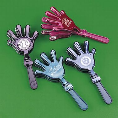 Metallic Plastic Hand Clappers | Fun Impressions