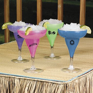 Frosted Margarita Glasses | Fun Impressions