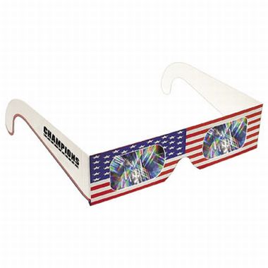 American Flag Frame With Firework Lenses | Fun Impressions