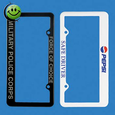 License Plate Frame (Two Hole) -2D | Fun Impressions