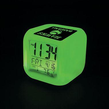 Glowing Led Color Change Alarm Clock | Fun Impressions
