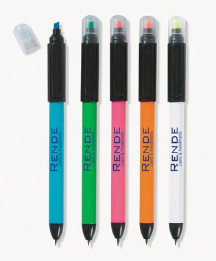 Twin-Write Pen/Highlighter | Fun Impressions