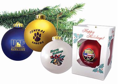 Shatterproof Holiday Ornaments | Fun Impressions