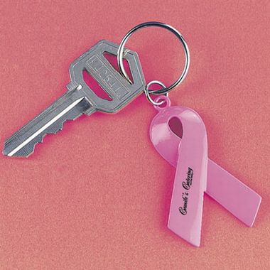 Pink Ribbon Awareness Keychain | Fun Impressions