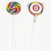 2.75" Jumbo Swirl Lollipop