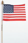 4" X 6" American Flag Imprinted