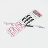 Pink Ribbon Pencils Imprinted