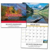 American Scenic Stapled Calendar