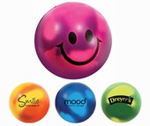 Mood Smiley Face Stress Balls