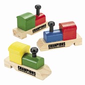 Wooden Train-Shaped Whistle
