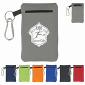 Neoprene Portable Electronics Cases with Carabiners