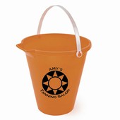 Orange Sand Bucket